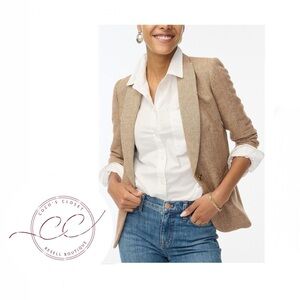 J. Crew Tan Blazer